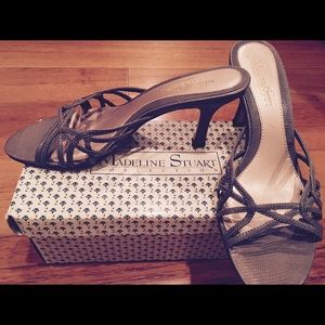Madeline Stuart Shoes- bronze size 7.5